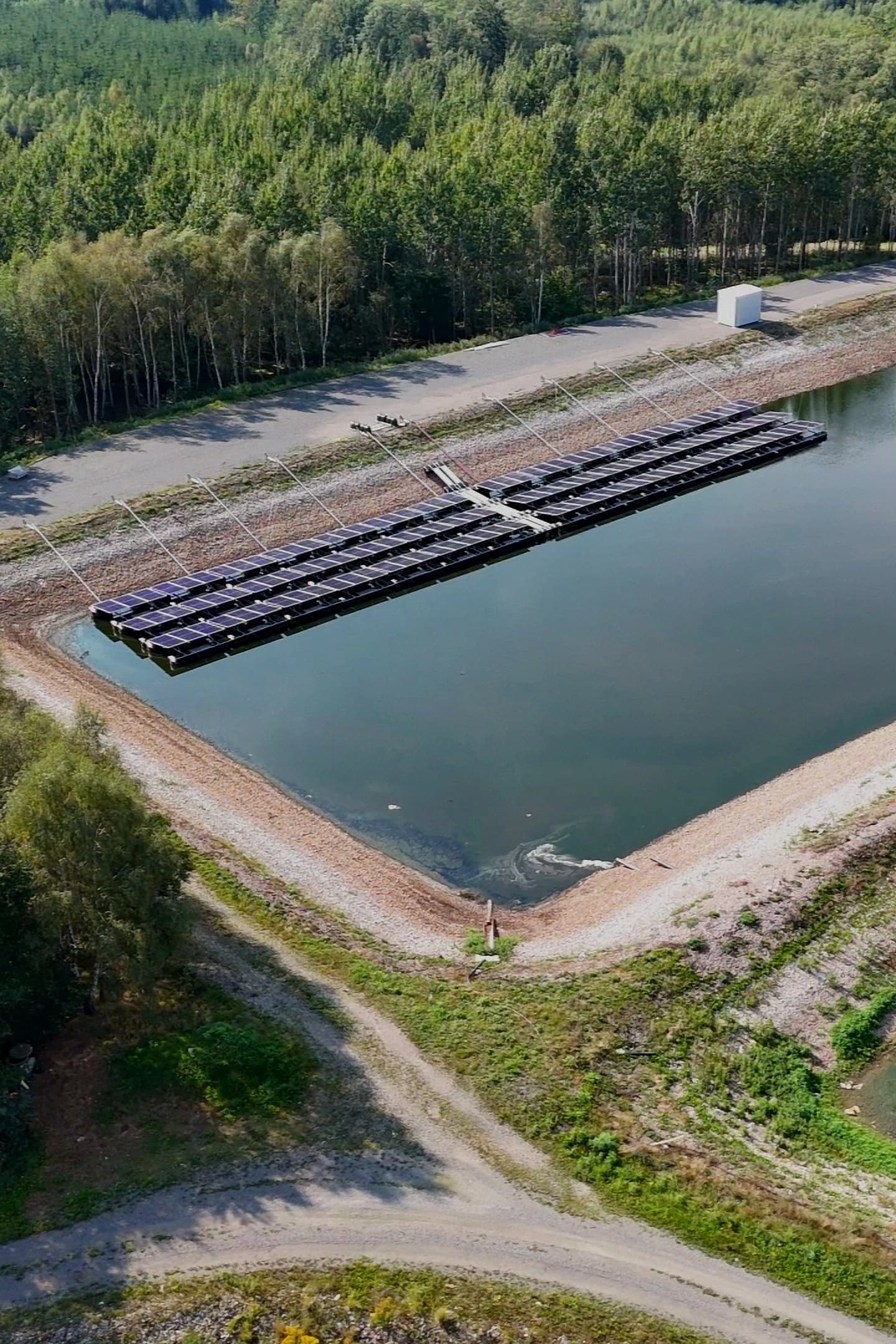 Hyllstofta waste facility with pumps powered by solar electricity